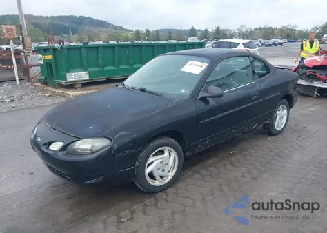 2000 Ford Escort Zx2 z USA, uszkodzony, nr VIN 3FAKP113XYR243903